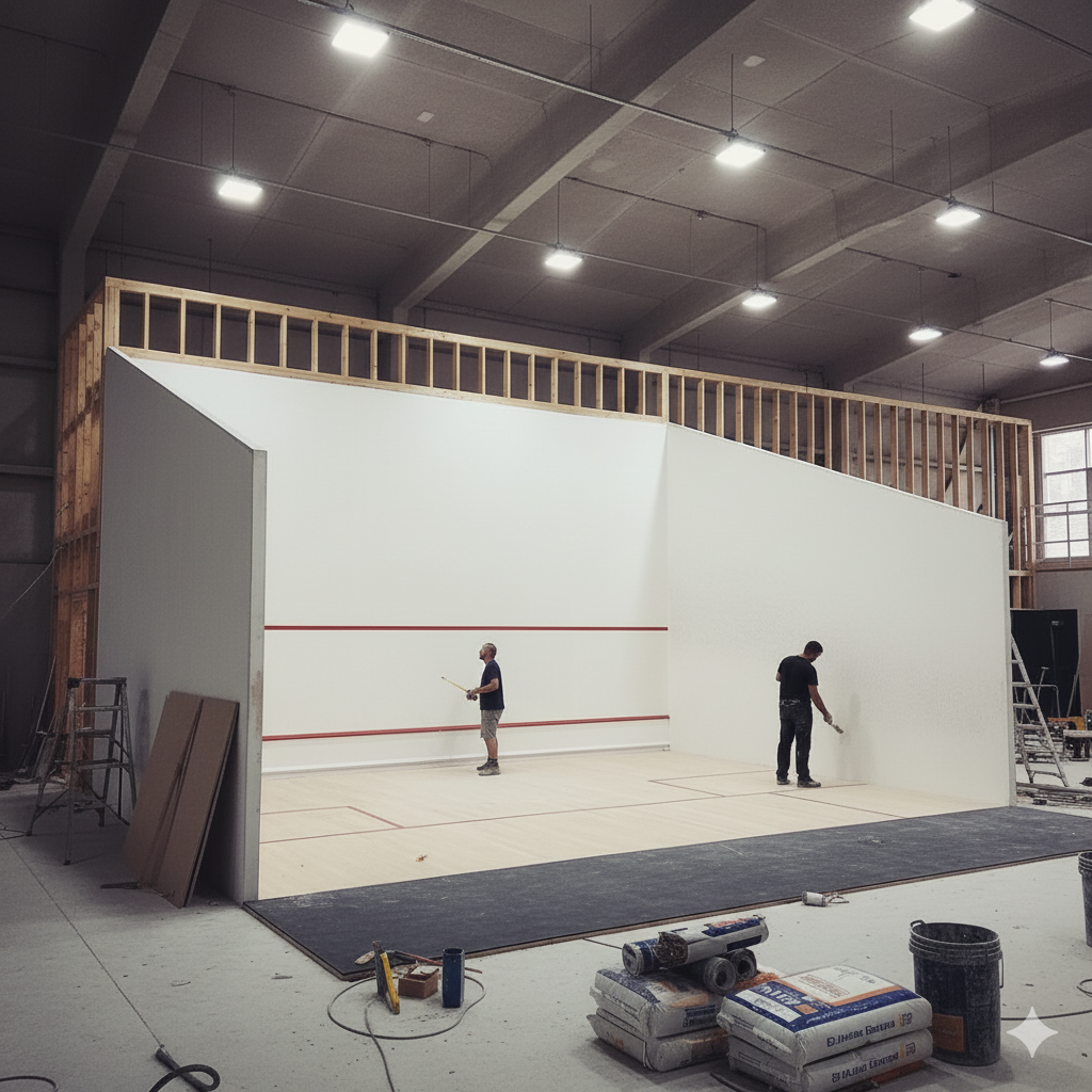 Squash Court Construction in Meerut