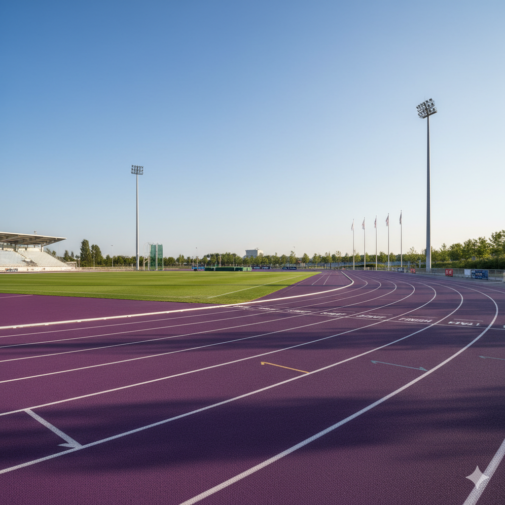 Full PU Running Track Construction in Lucknow
