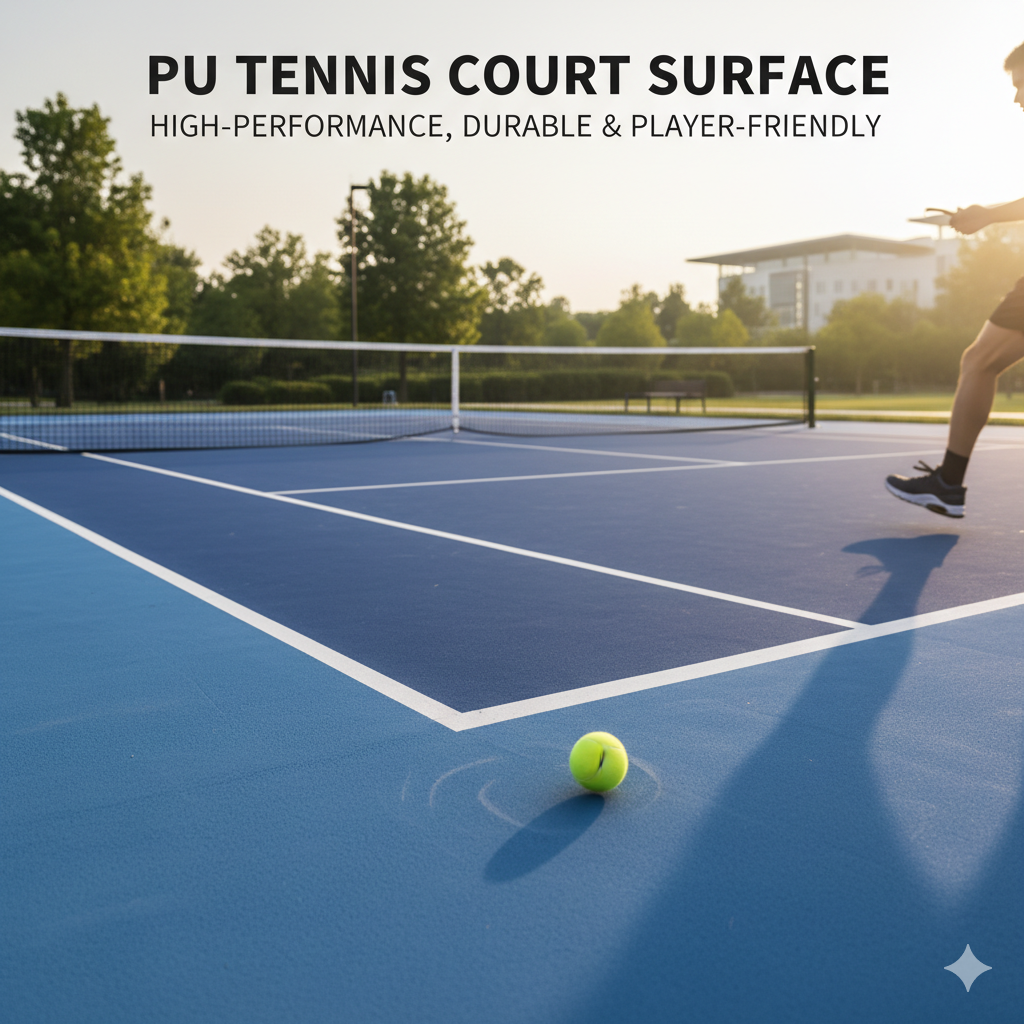PU Tennis Court Surface