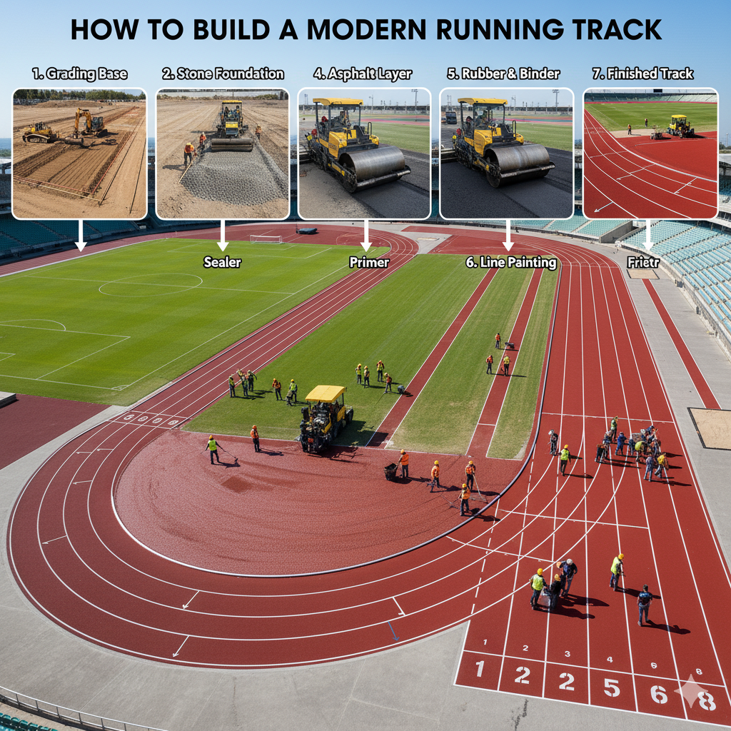 How to Make a Jogging Track