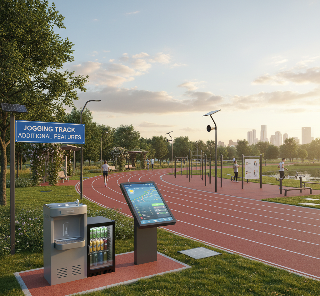 Jogging Track Additional Features