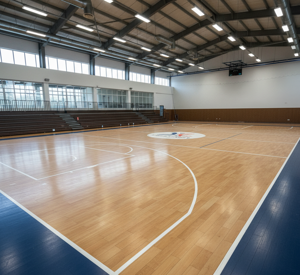 Laminated Sports Flooring
