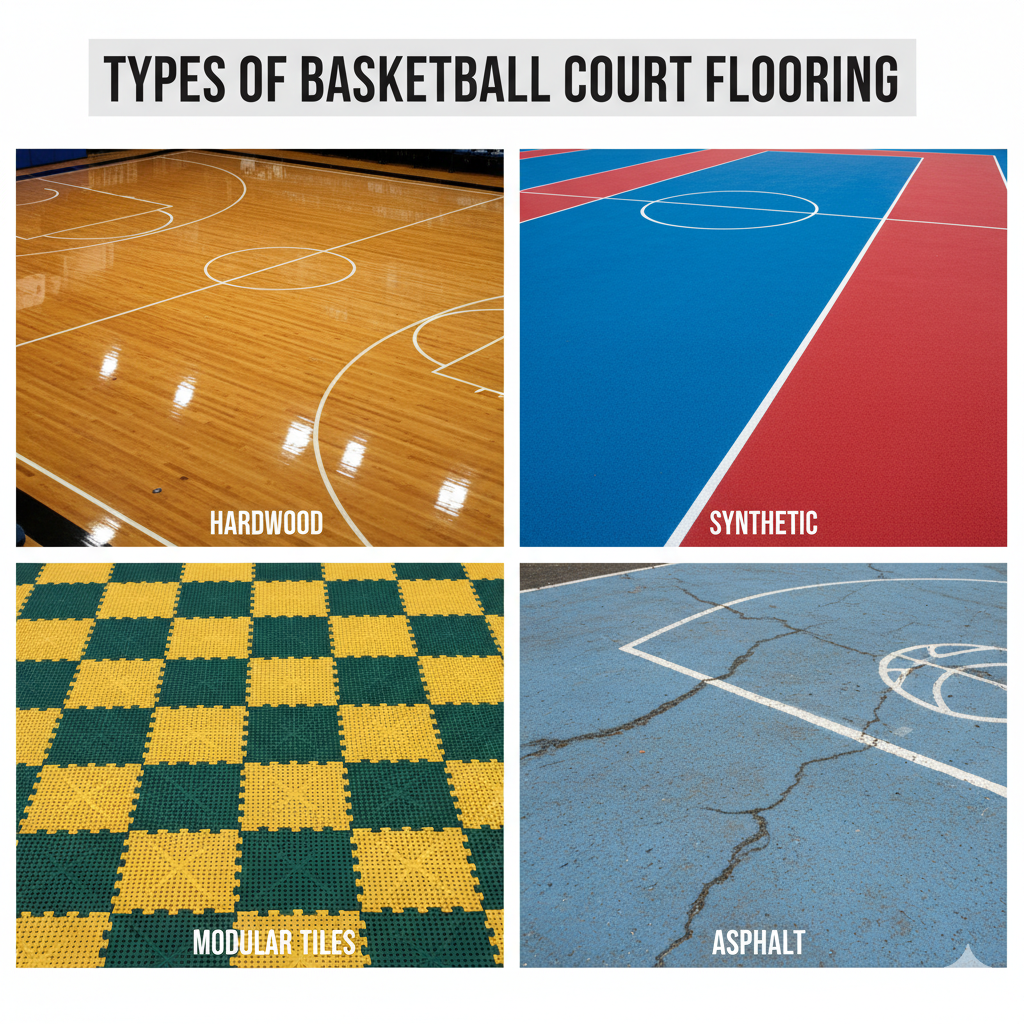 What Are the Types of Basketball Court Flooring?