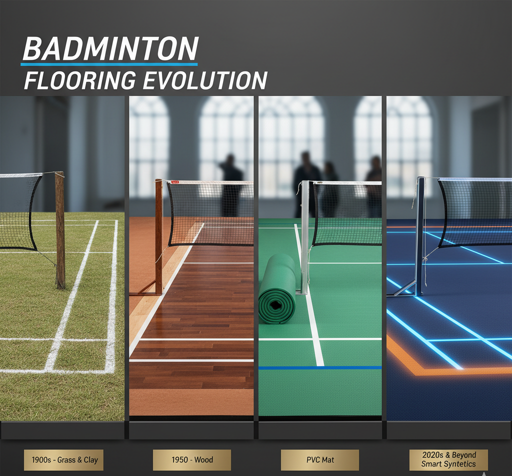 Badminton Flooring Evolution