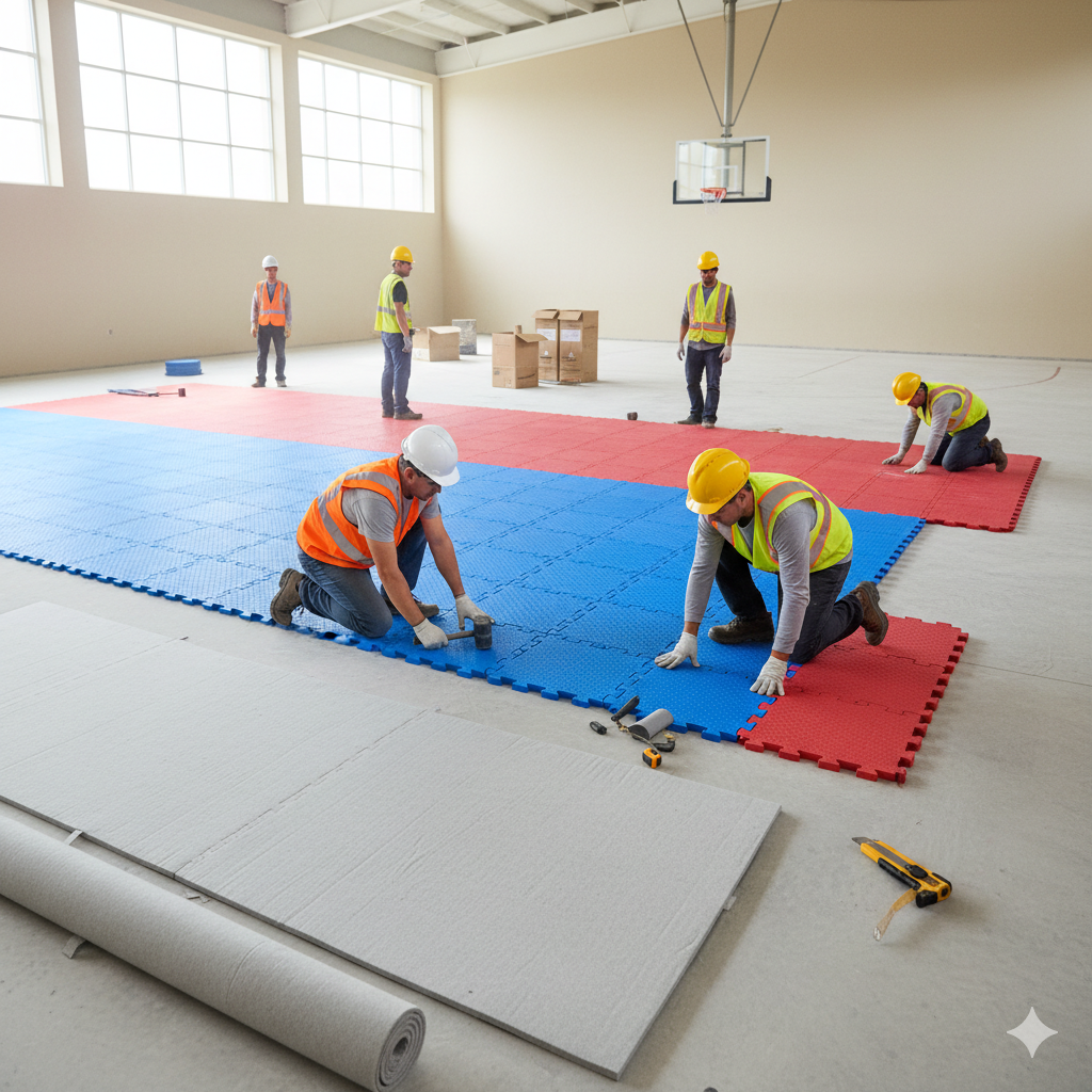 Sports Flooring Installation