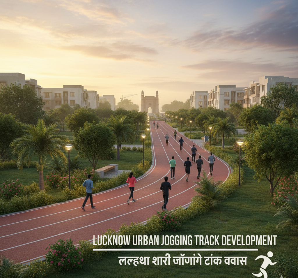 Urban Jogging Track Development in Lucknow