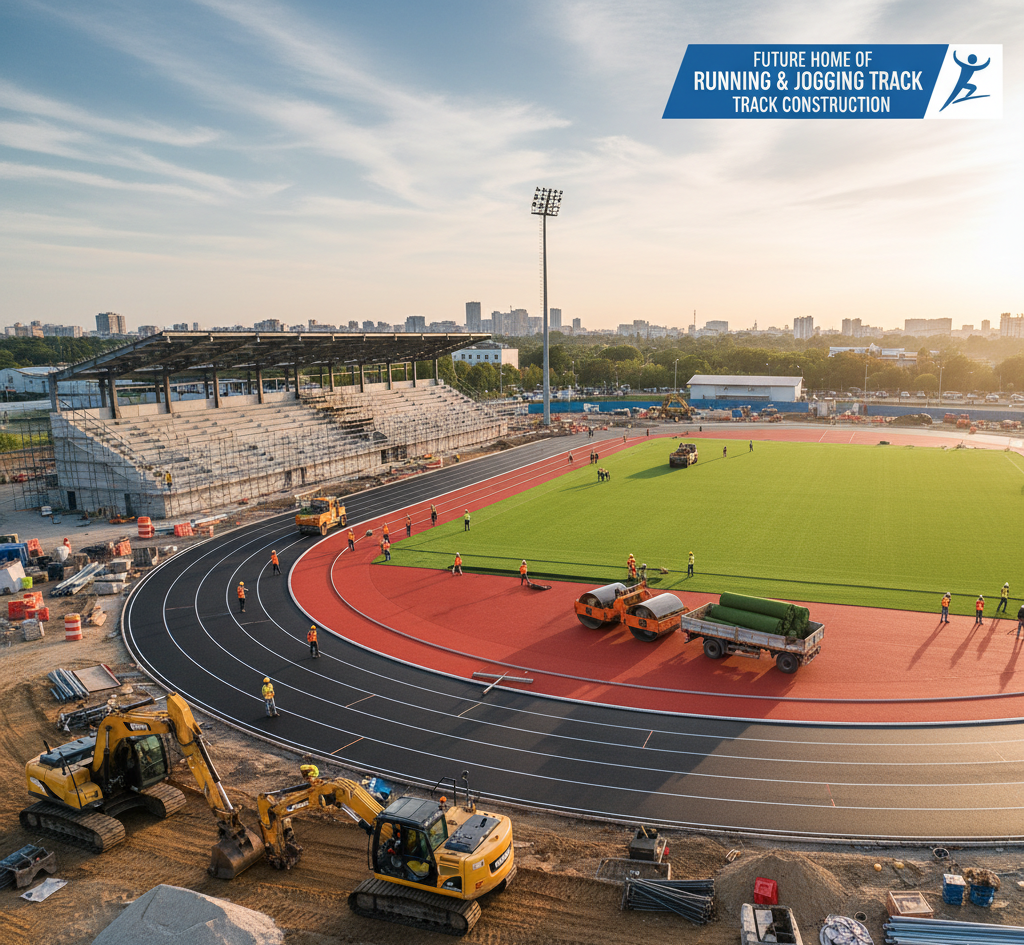 Running Track and Jogging Track Construction
