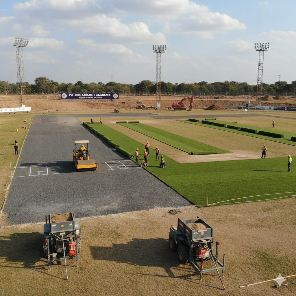 Cricket Turf Construction Cost