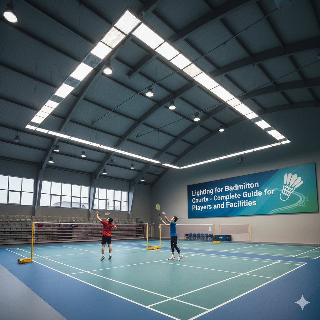 Lighting for Badminton Courts
