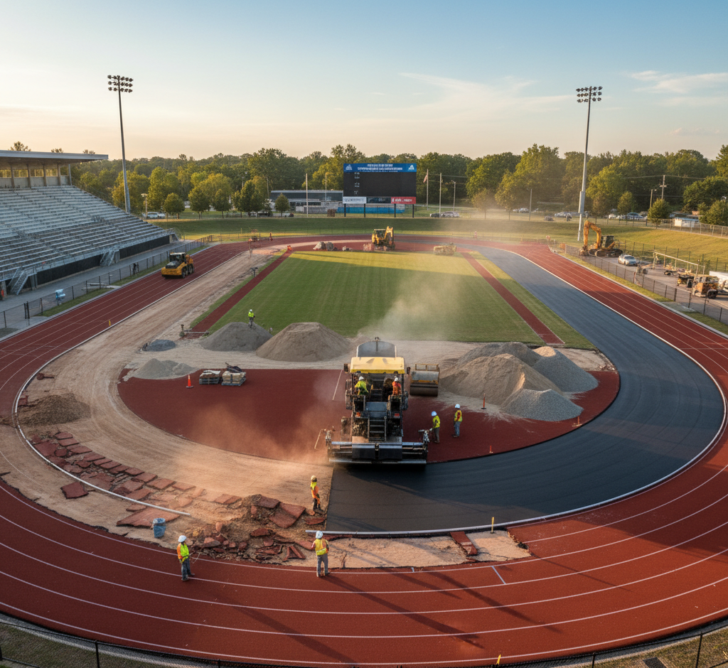 Track Renovation and Resurfacing