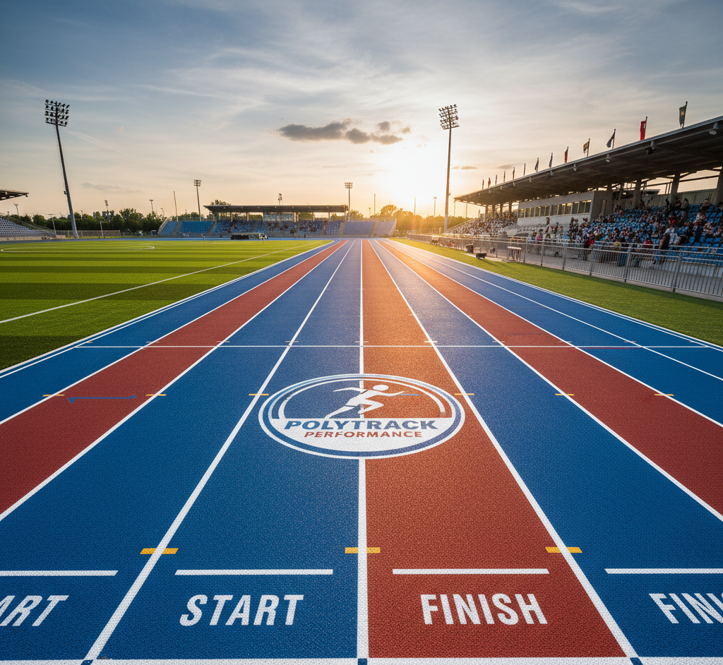 Polyurethane Track Flooring