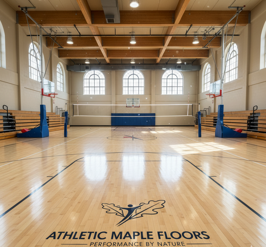 Solid Wood Flooring for Sports