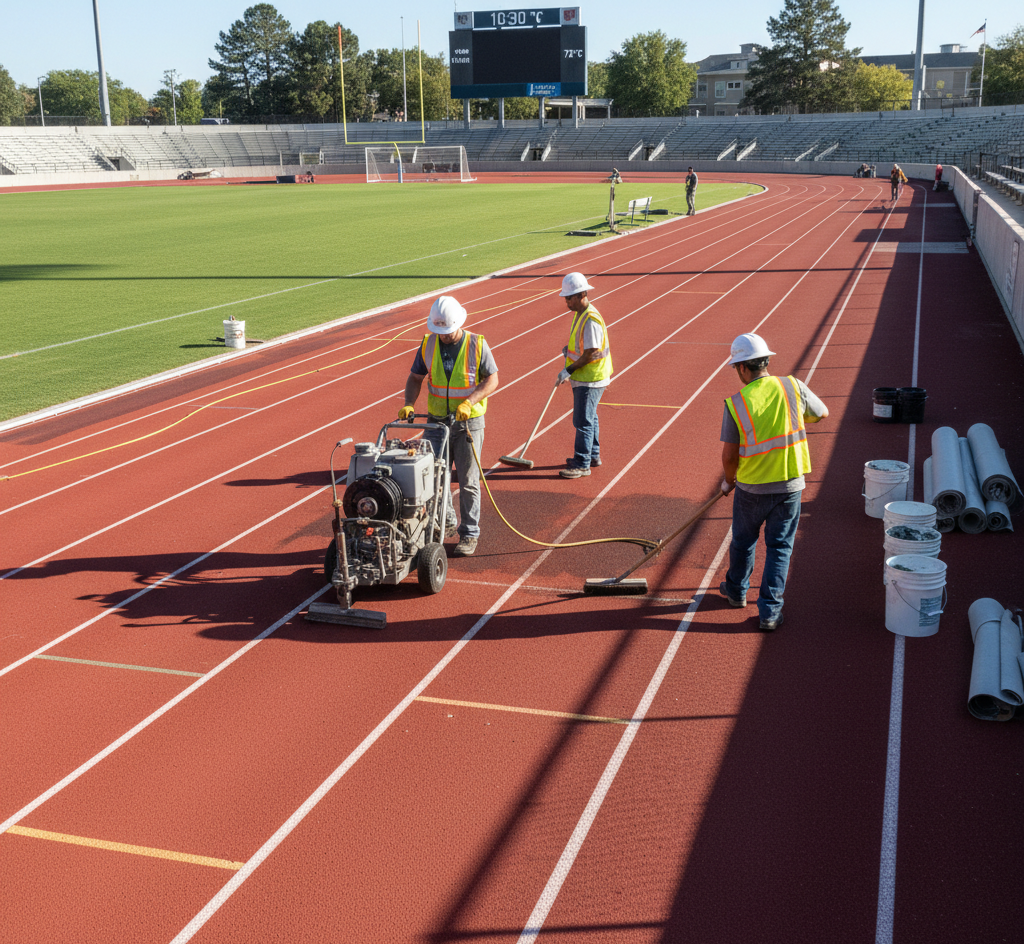 Running Track Maintenance