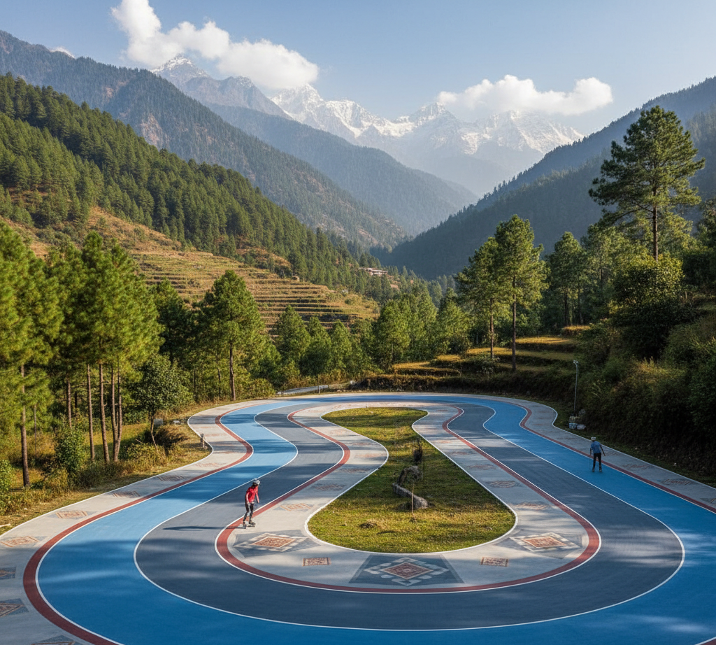 Skating Track Flooring in Uttarakhand