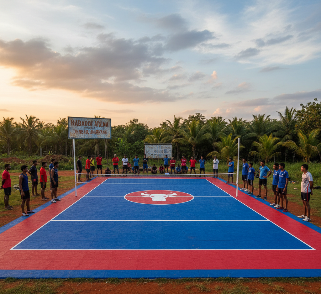 Kabaddi Court Flooring in Jharkhand