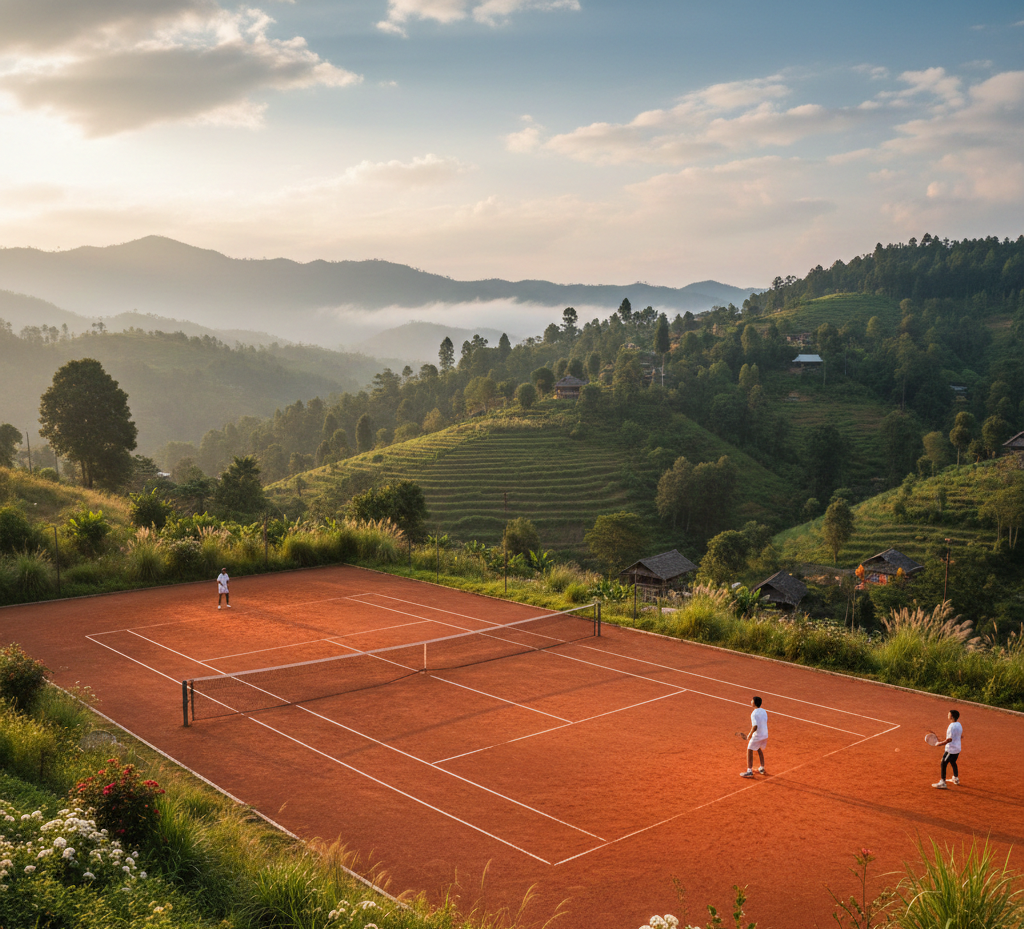 Clay Tennis Court Flooring in Nagaland
