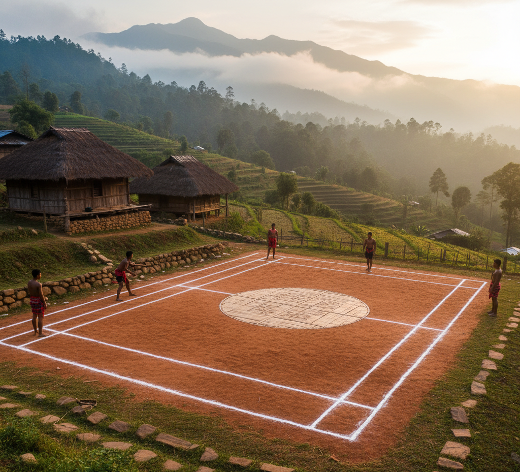 Kabaddi Court Flooring in Nagaland
