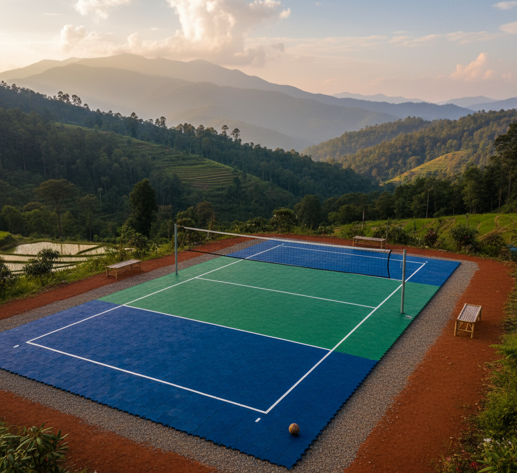 Volleyball Court Flooring in Arunachal Pradesh