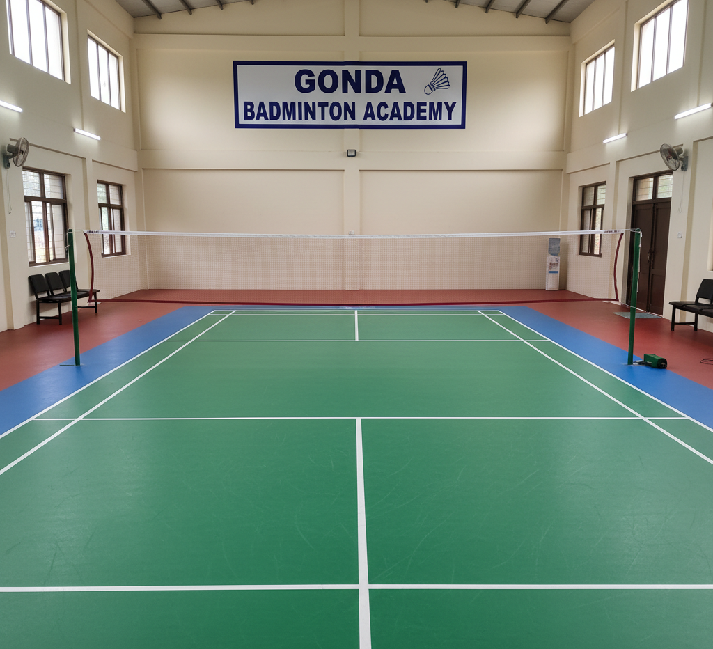 Badminton Court Flooring in Gonda