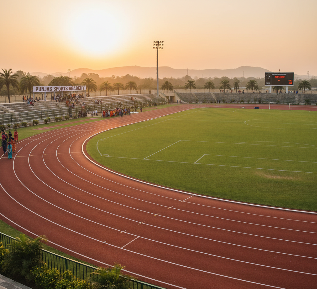 Full PU Running Track in Punjab