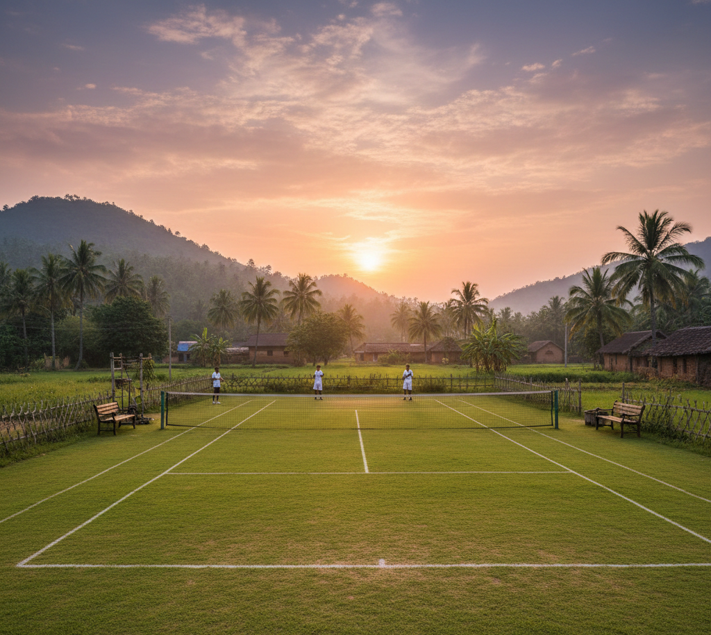 Grass Tennis Court Flooring in Bihar