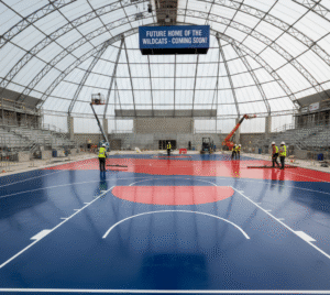 The sports_facility Advantage in Basketball Court Construction
