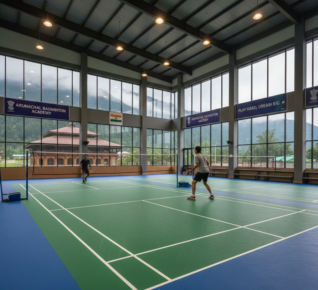 Synthetic Badminton Court Flooring in Arunachal Pradesh