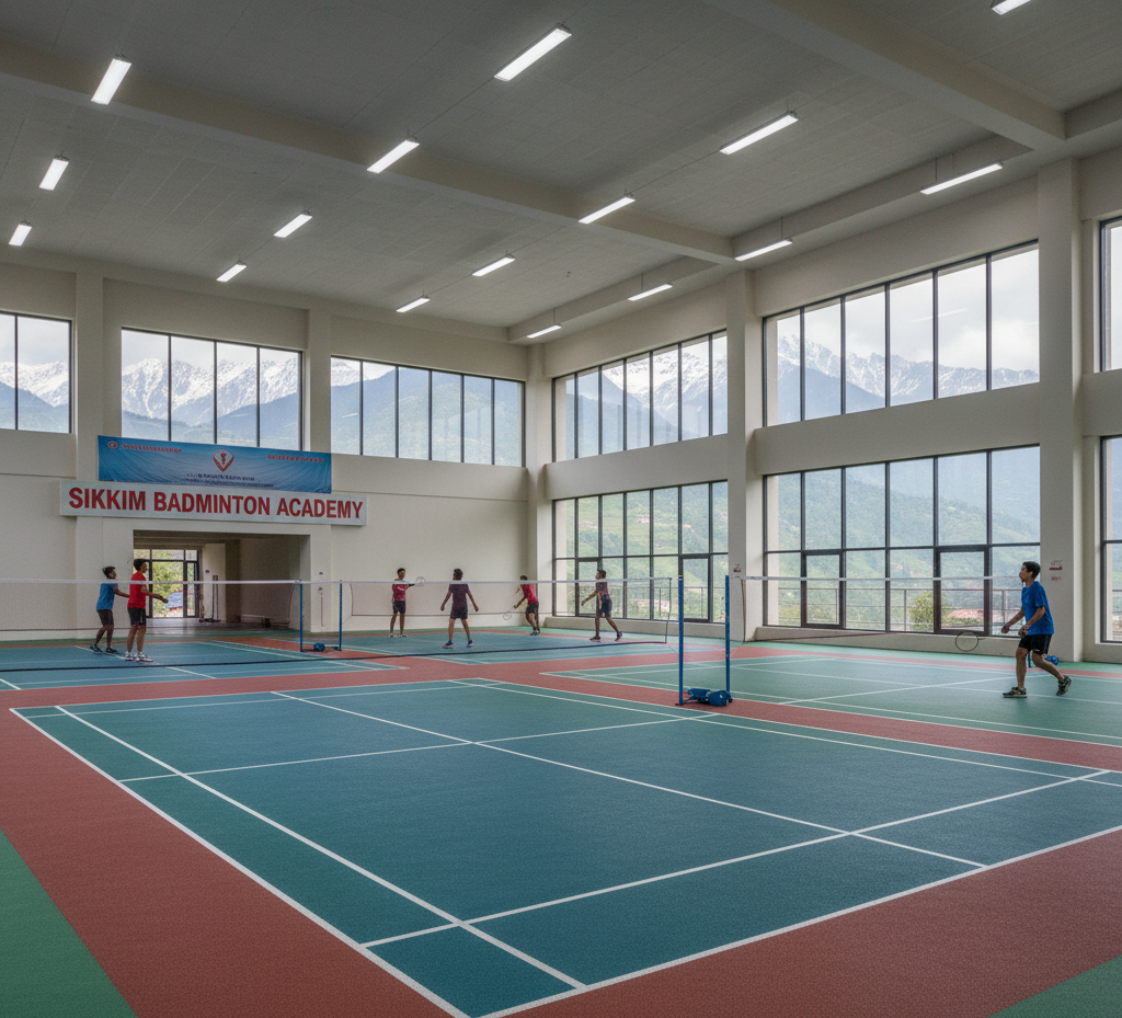 Synthetic Badminton Court Flooring in Sikkim
