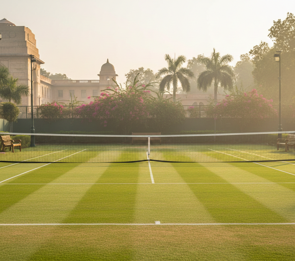 Grass Tennis Court Flooring in New Delhi