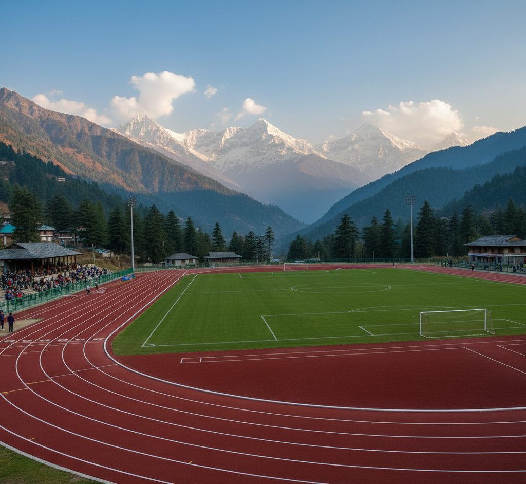 Full PU Running Track in Himachal Pradesh