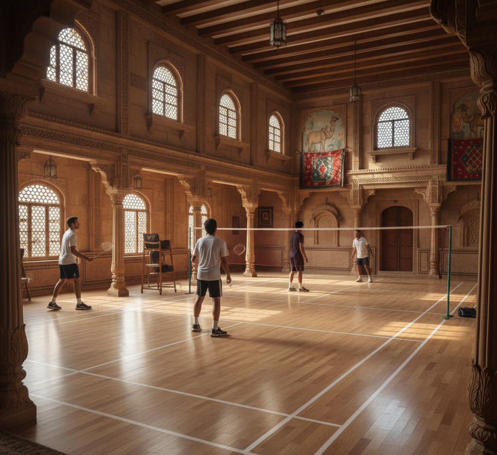Wooden Badminton Flooring in Rajasthan