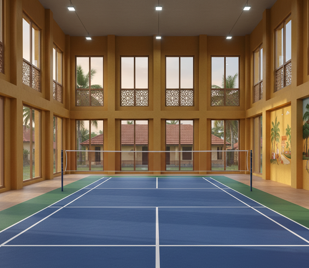 Synthetic Badminton Court Flooring in West Bengal