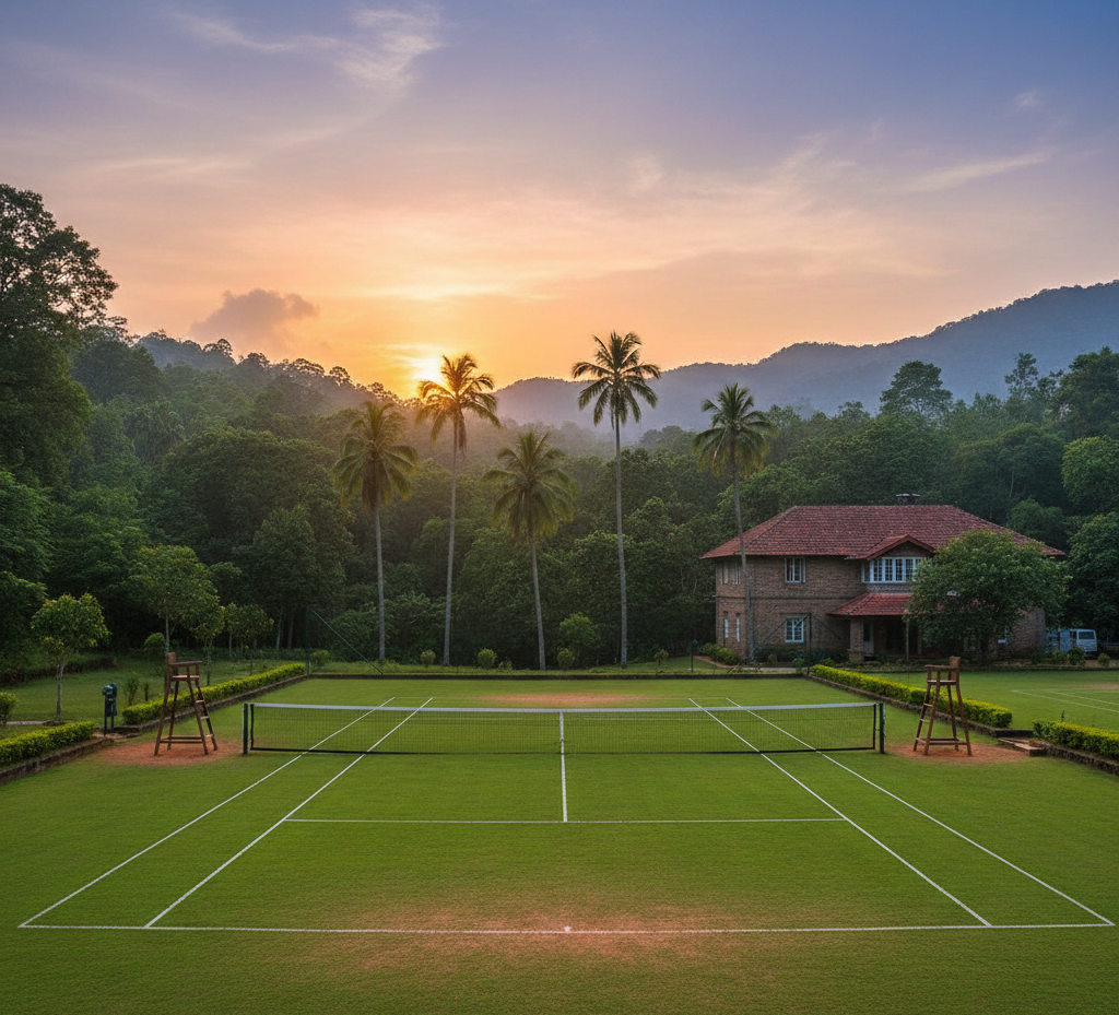 Grass Tennis Court Flooring in Jharkhand