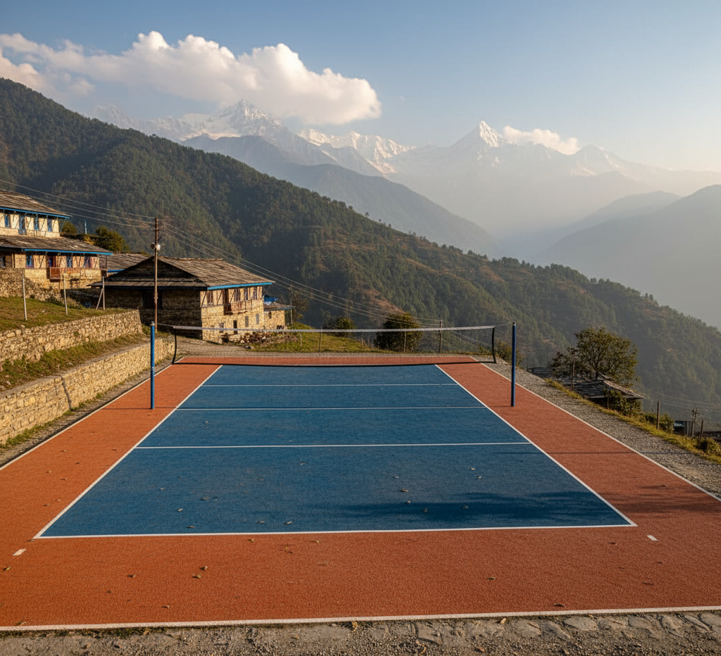 Volleyball Court Flooring in Uttarakhand