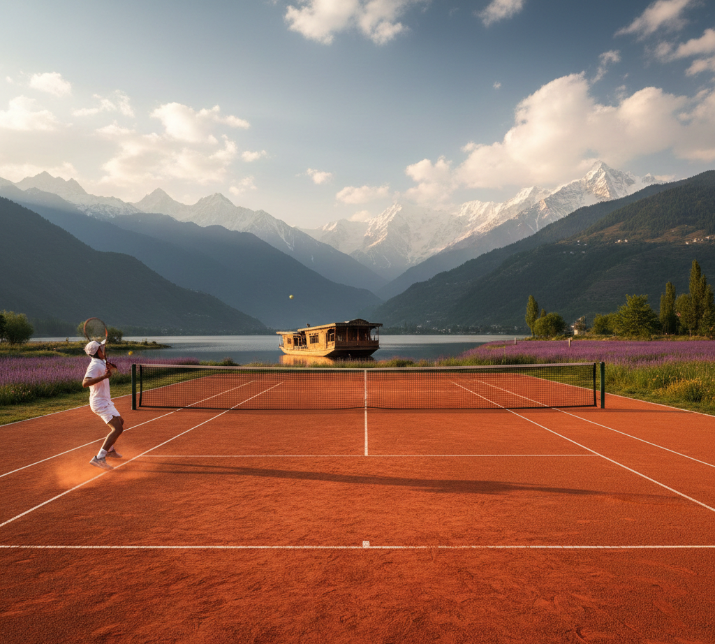 Clay Tennis Court Flooring in Jammu & Kashmir