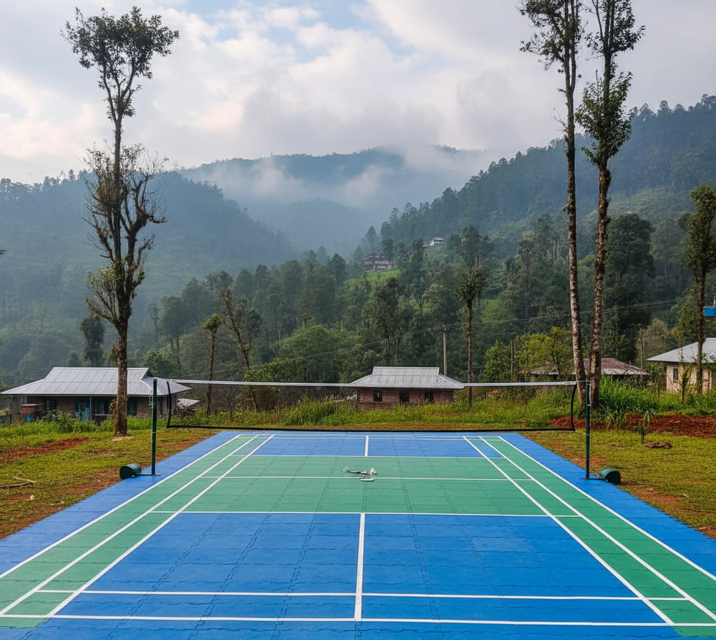 Synthetic Badminton Court Flooring in Meghalaya