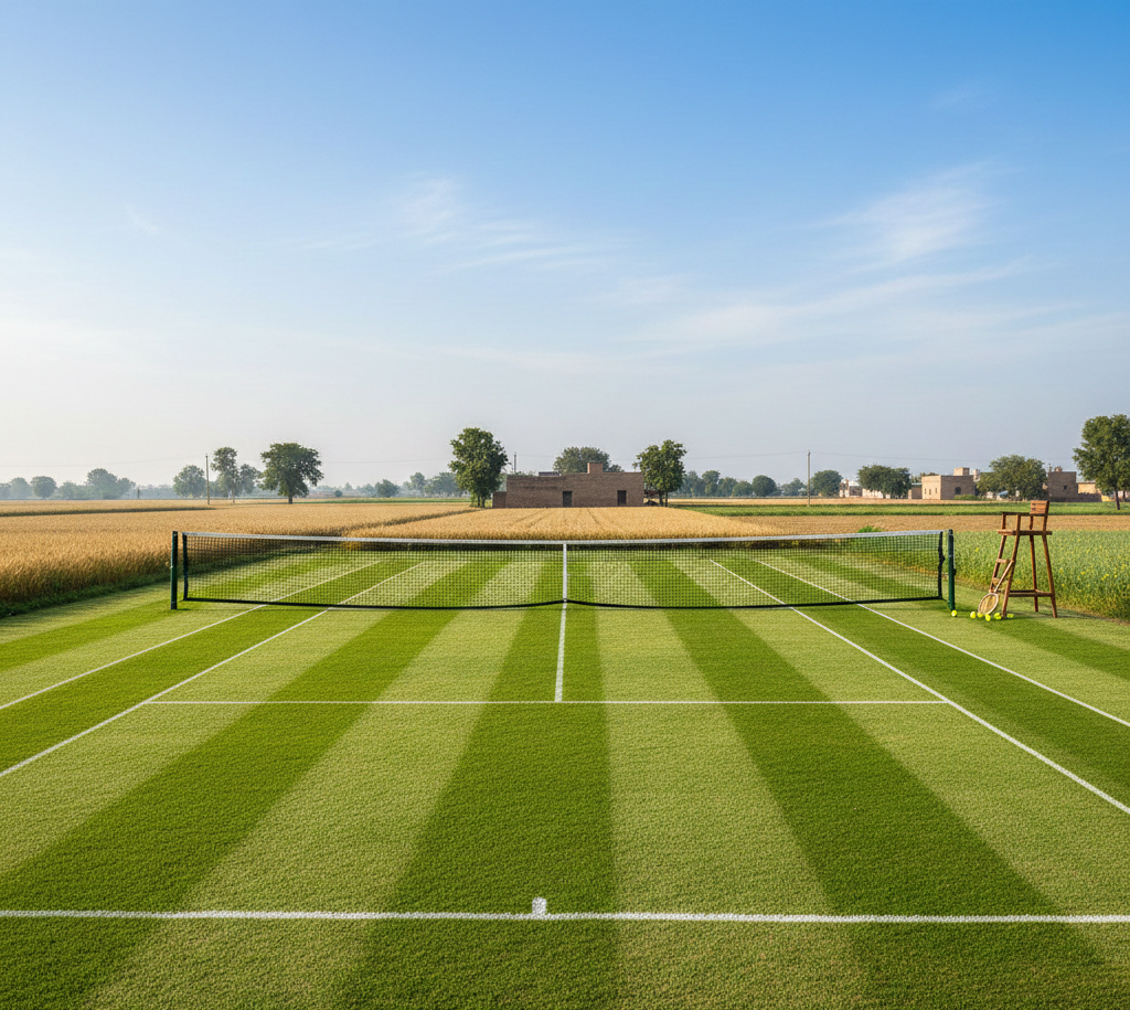 Grass Tennis Court Flooring in Haryana