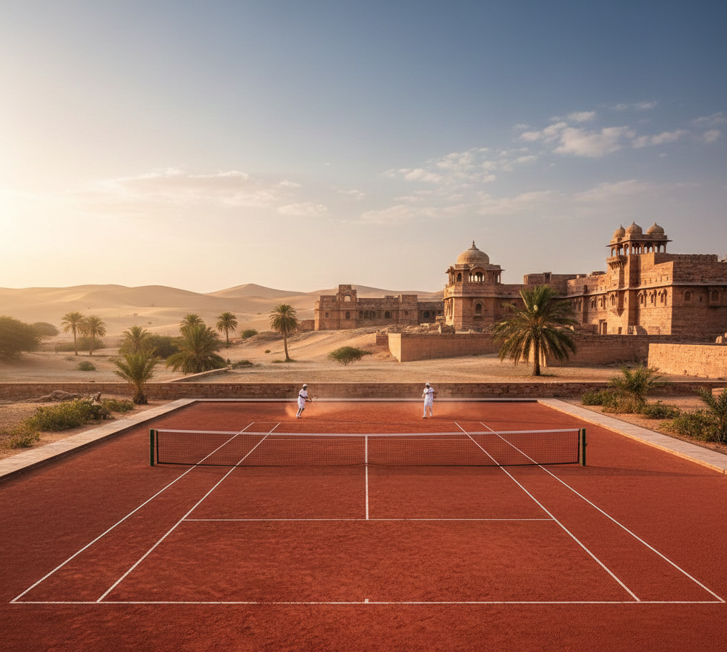 Clay Tennis Court Flooring in Rajasthan