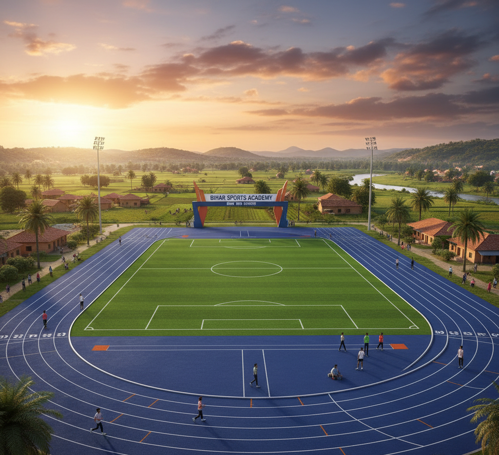 Full PU Running Track in Bihar