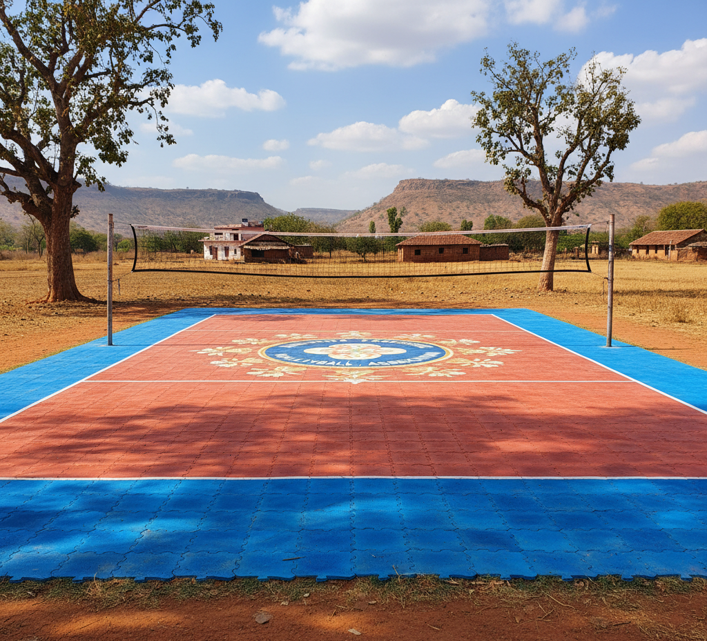 Volleyball Court Flooring in Madhya Pradesh