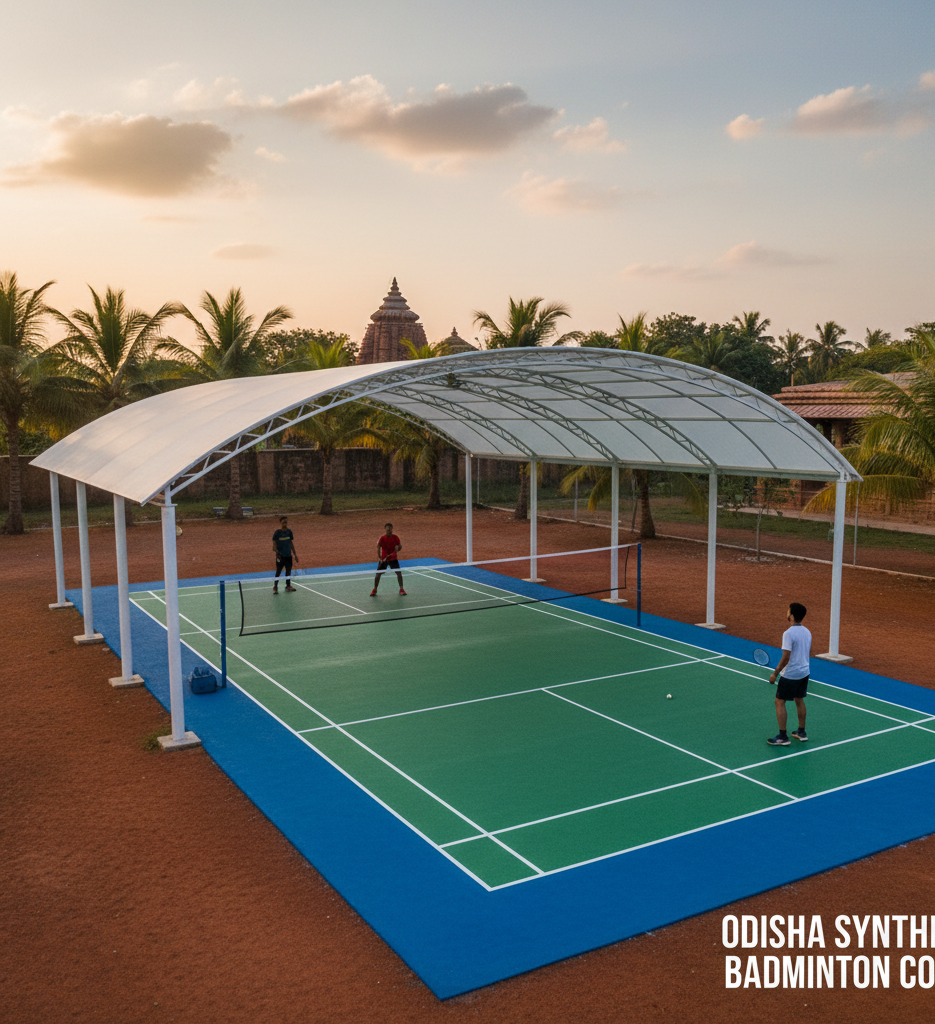 Synthetic Badminton Court Flooring in Odisha (Orissa)