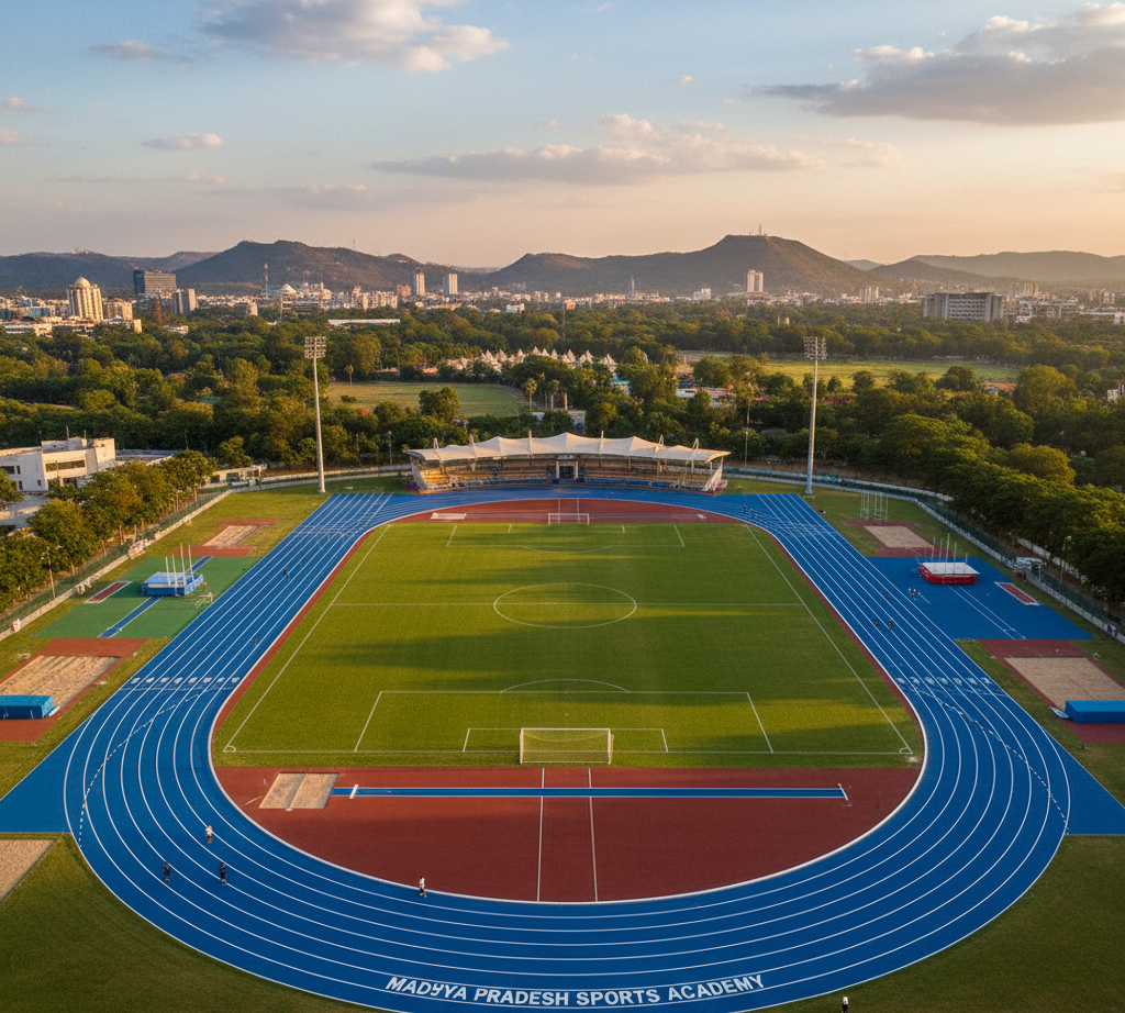 Full PU Running Track in Madhya Pradesh