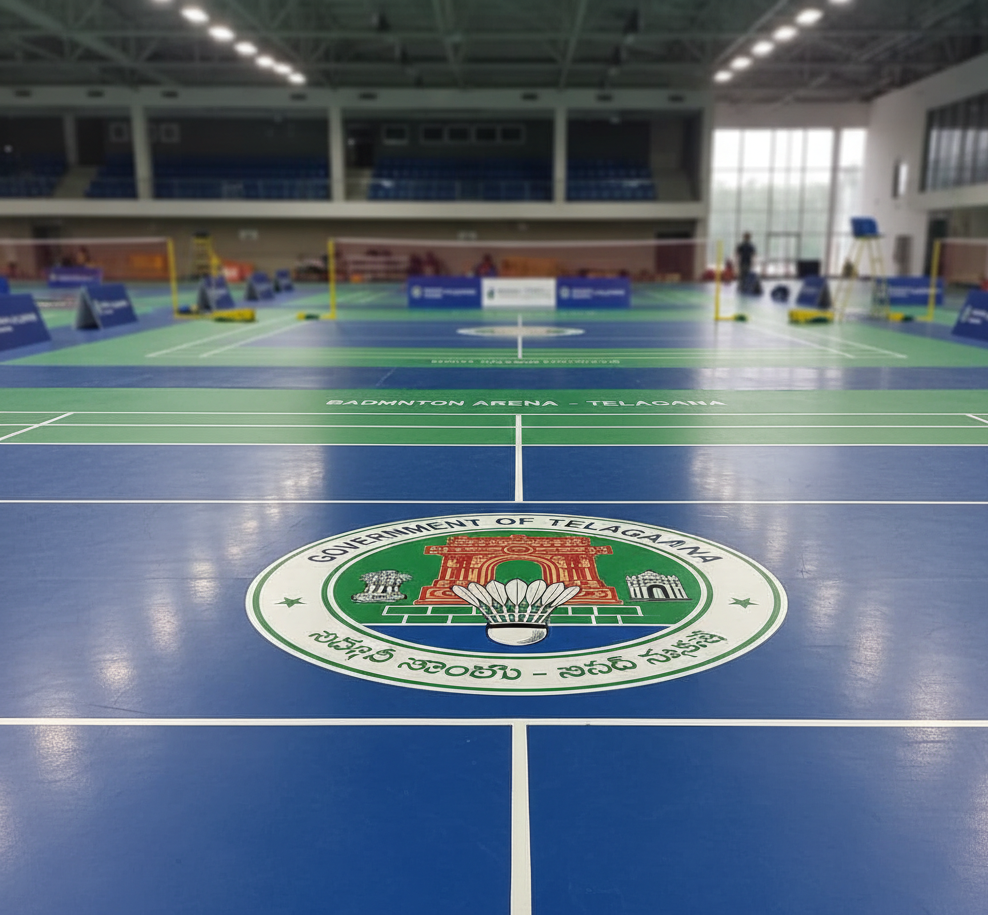 Badminton Court Flooring in Telangana