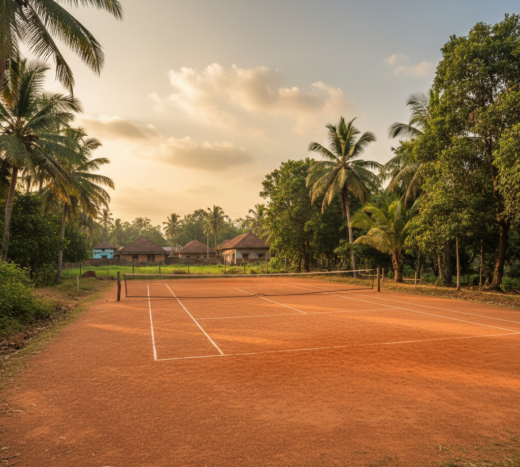 Clay Tennis Court Flooring in Sikkim