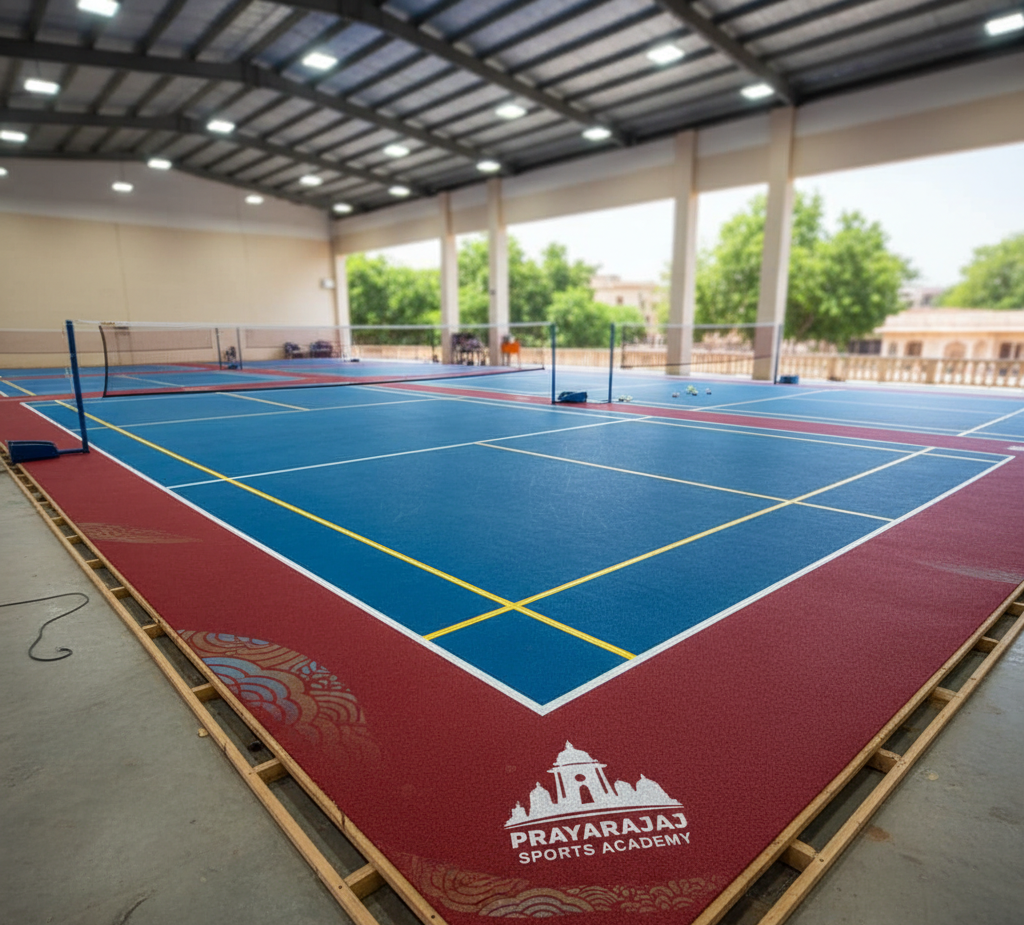 Badminton Court Flooring in Prayagraj