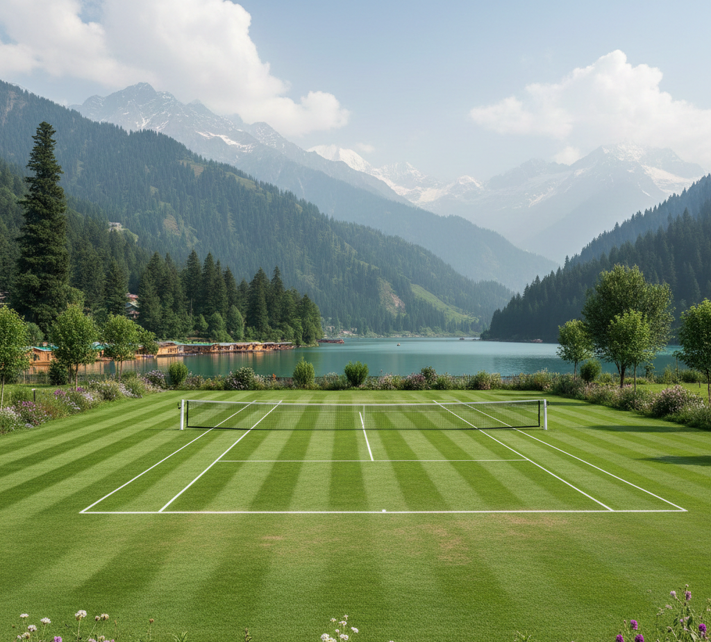 Grass Tennis Court Flooring in Jammu & Kashmir