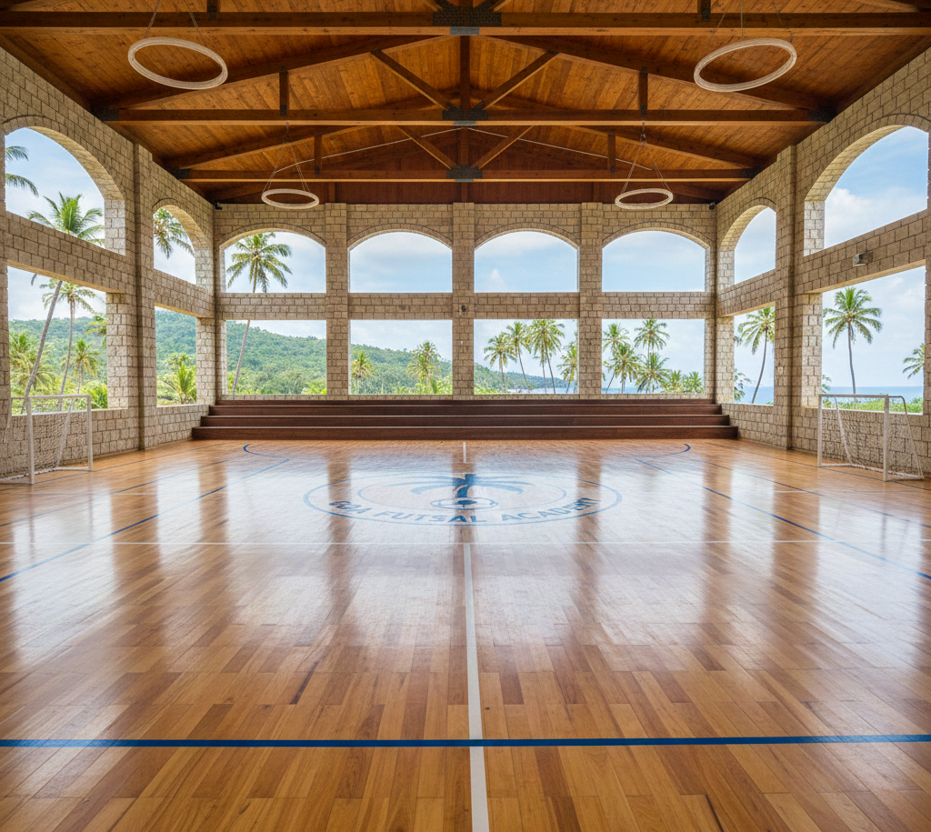 Wooden Futsal Court Flooring in Goa