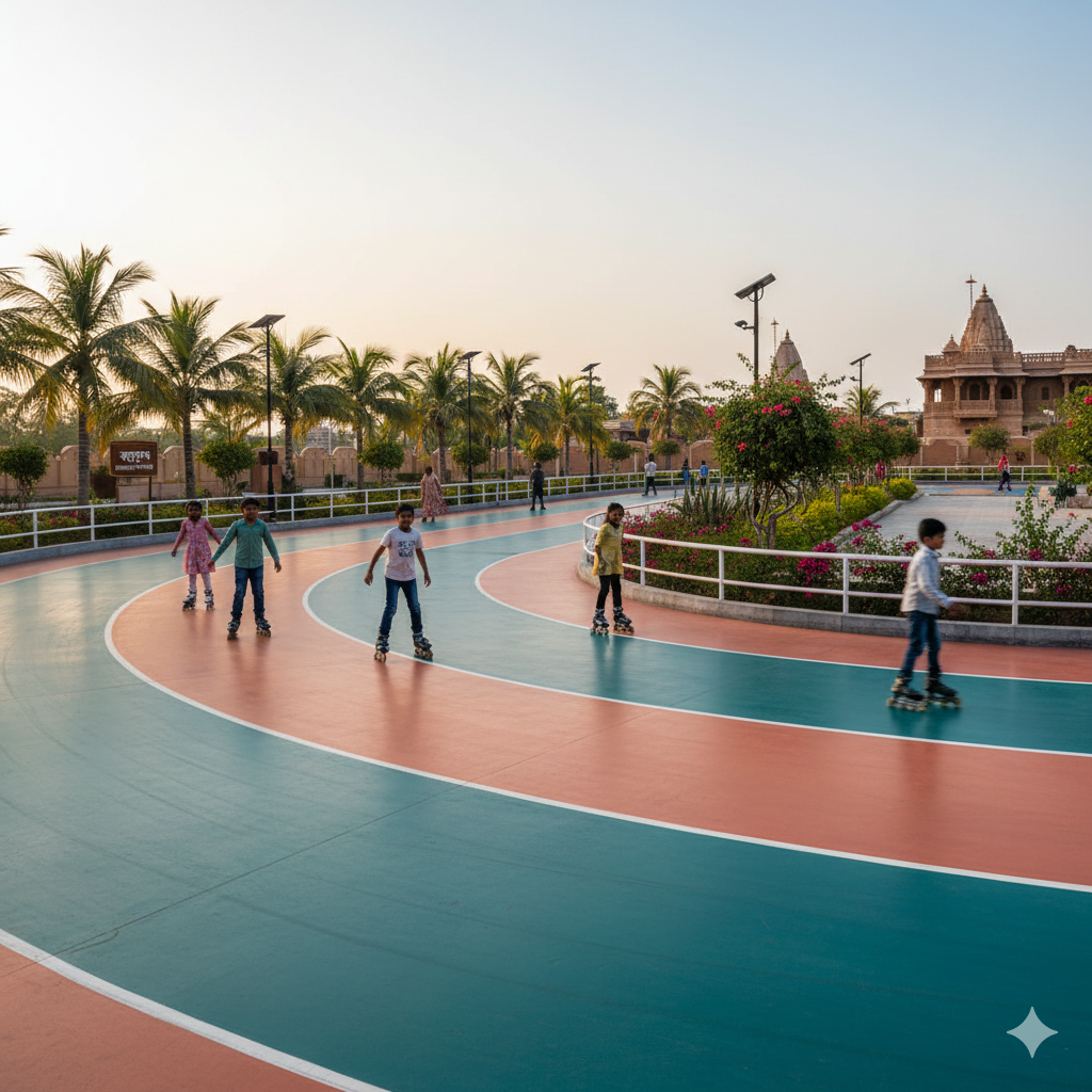 Skating Track Flooring in Gujarat