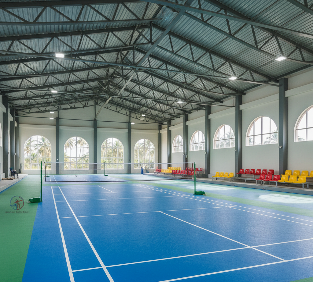 Synthetic Badminton Court Flooring in Karnataka