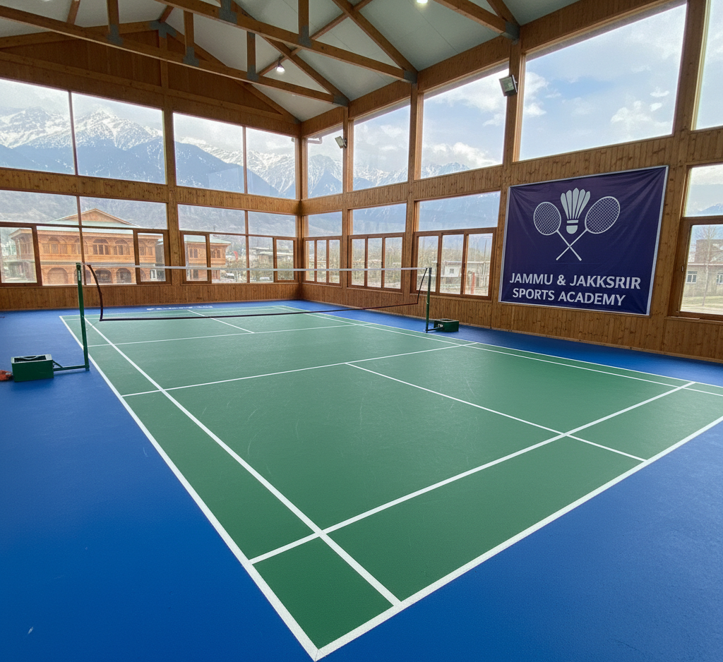 Badminton Court Flooring in Jammu and Kashmir